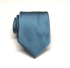 This tie is made of 100% silk, 3.50" wide at it's widest point and 58" long - standard length and width. Hand rolled and sewn by hand.***Need a special color?...Please convo me with request. Thank you*** Blue Silk Ties For Business, Blue Silk Tie For Black Tie Events, Blue Silk Ties For Semi-formal Occasions, Blue Semi-formal Necktie, Formal Blue Silk Neckwear, Blue Semi-formal Neckwear, Blue Silk Neckwear For Formal Occasions, Blue Semi-formal Standard Tie, Classic Blue Standard Tie