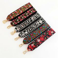 无标题 1         Products Description Description: 100% Brand New and high quality. Embroidered flower straps,exquisite and beautiful appearance,fine workmanship. Thick and wide shoulder straps make it comfortable to carry.Many different colors are available. Features: Material:Polyester cotton Color:purple,pink,orange,dark green,light blue,light pink,dark pink,red,yellow,brown,green Size:length about100cm width about5cm (1 inch =25.4mm or 1mm = 0.0393 inch) Package Includes: 1PC Flower Strap Notic Embroidered Strap Bag, Rectangular Bag With Multicolor Embroidery And Adjustable Strap, Traditional Bag With Multicolor Embroidery And Adjustable Strap, Embroidered Purse Strap, Versatile Shoulder Bag Strap For On-the-go, Multicolor Embroidered Crossbody Shoulder Bag With Adjustable Strap, Handbag Handles, Embroidered Bag, Purse Strap