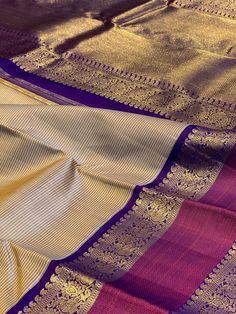 Purple Fancy Saree, Designer Kanchipuram Silk Saree, Vintage Silk Saree, Bridal Kanjivaram Sarees, Vintage Kanchipuram Silk Saree, Kanjivaram Sarees Silk Blouse, Old Pattu Sarees New Look, Silk Saree Kanchipuram Blouse Designs, Traditional Kanchipuram Sarees