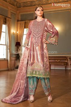 Buy Pakistani Party Dresses-Latest Punjabi Suit Salwar Kameez Sleeve Embroidery-Pakistani Party Wear With Dabka, Nagh, Zari, Embroidery, Patch Work In USA, UK, Canada, Australia Visit Now : www.NameerabyFarooq.com or Call / Whatsapp : +1 732-910-5427 Latest Punjabi Suits, Latest Pakistani Dresses, Pakistani Dresses Online, Salwar Dress, Pakistani Designer Suits, Winter Formal Dresses, Dress Salwar Kameez, Pakistani Salwar Kameez, Chiffon Collection