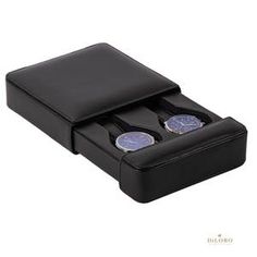 Luxury Business Watch Accessories With Rectangular Case, Luxury Black Round Case, Luxury Watch Accessories With Rectangular Case, Luxury Black Watch Accessories For Business, Luxury Formal Watch Accessories With Box, Modern Watch Accessories With Case For Business, Timeless Rectangular Watch For Travel, Black Leather Travel Watch, Timeless Rectangular Travel Watch