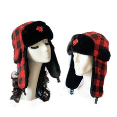 Unisex Plaid Winter Trooper Earflap Warm Russian Ski Hat DescriptionNew!!Look Great on the Slopes, in the Snow, at the Gathering, or Just Out and About With This Winter Hats Plaid Russian/Aviator Faux Fur. Plastic Clasp On Botton of Ear Flaps That Can Be Used Under The Chin To Secure On Your Head or Clasp Together On Top Of The Head If Your Ears Get Too Hot. Winter Hats With Ear Flaps In Fabric, Ski Hat, Trapper Hats, Ski Hats, The Gathering, Plaid Flannel, One Size Fits All, Caps Hats, Apparel Accessories