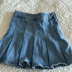 Mini Skirt Brand New With Tags Mini Skirt, Womens Skirt, Color Blue, Mini Skirts, Brand New, Skirt, Tags, Women Shopping, Blue