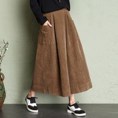 Type: Pants Material: 100% Cotton Season:Autumn,Spring,Winter Style:Casual, Daily Waist type:Natural Silhouette: Loose Size:M Length: 88.00 cm/ 34.65 " Waist: 63.00-73.00 cm/ 24.80-28.74 " Hip:128.00 cm/ 50.39 " Thigh: 94.00 cm/ 37.00 '' Size:L Length: 88.00 cm/ 34.65 " Waist: 73.00-80.00 cm/ 28.74-31.50 " Hip:130.00 cm/ 51.18 " Thigh: 95.00 cm/37.40 '' Size:XL Length: 88.00 cm/ 34.65 " Waist: 80.00-86.00 cm/ 31.50- 33.86 " Hip:132.00 cm/ 51.97 " Thigh: 96.00 cm/ 37.80 '' Winter Full Length Pants With Relaxed Fit, Winter Full-length Bottoms With Pockets, Relaxed Fit Full Length Pants For Winter, Winter Full Length Relaxed Fit Pants, Full-length Bottoms With Pockets For Winter, Full Length Relaxed Fit Pants For Winter, Full Length Bottoms With Pockets For Winter, Casual Corduroy Bottoms For Winter, Casual Corduroy Winter Bottoms