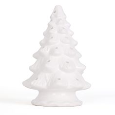 PRICES MAY VARY. MILLTOWN MERCHANTS CHRISTMAS CLASSICS - The Milltown Merchants Christmas Classics line is a contemporary take on nostalgic ceramic Christmas decor that has been popular for generations. LIGHTED CERAMIC CHRISTMAS TREE - The Milltown Merchants Lighted Vintage Christmas Tree is a must have for your holiday decor! Ceramic Christmas trees are perfect for tabletops, mantels, kitchens, bedrooms, foyers, fireplaces, bathrooms, and anywhere that needs a little something extra for the hol Christmas Tree Without Lights, Christmas Tree Light Up, Vintage Ceramic Christmas Tree, Little Christmas Tree, Christmas Classics, Light Up Tree, Christmas Tree On Table, Classic Christmas Decorations, Tabletop Christmas Tree