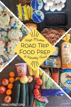 the road trip food prep and healthy meal