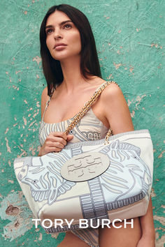 Explore the Summer Capsule collection, featuring a limited-edition print inspired by vintage scarves. Hang Bags, Beach Totes, Bags 2024, Designer Beach Wear, Valentine Postcards, Vintage Scarves, Miller Sandal, Summer Capsule, Boating Outfit