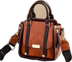 Retro Handbags, Leather Office, Cheap Handbags, Caramel Color, Shoulder Messenger Bag, Tote Handbags, Cross Body Handbags, Bags Women, New Fashion