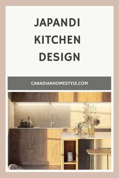 the japanese kitchen design is featured in this article