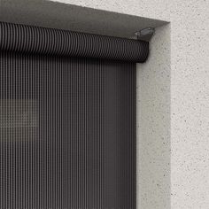 a close up view of the side of a window with a mesh covering on it