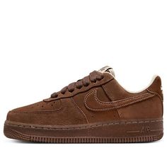 (WMNS) Nike Air Force 1 Low 'Cacao Wow' FQ8901-259 Nike Air Force Brown, Slides Nike, Nike Airforce 1, Nike Models, Nike Force, Nike Air Force 1 07, Nike Air Force Ones, Nike Air Force 1 Low, Air Force Ones