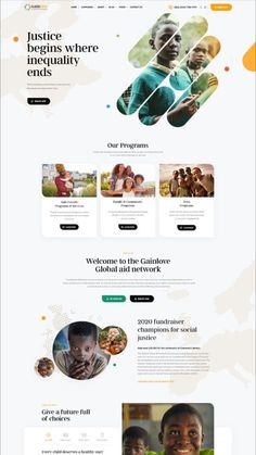 Website design Nonprofit Website Design, Corporate Website Design, Layout Web, Minimalist Theme, Web Design Websites, Website Design Inspiration Layout, Best Website Design, Modern Website Design, Webdesign Inspiration