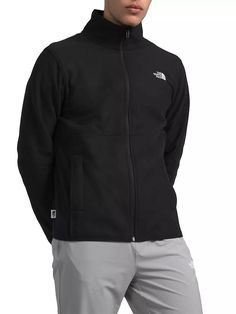 The North Face'sAlpine Polartec® 100 jacket is crafted of soft fleece for a comfortable look. The woven design includes a stand collar, side pockets, and a front zip closure..Stand collar.Long sleeves.Side zip pockets.Front zip closure.100% polyester.Machine wash.Imported.SIZE & FIT.Standard fit.About 27'' from center back to hem.Model measurements: 6'2' tall, 40' chest, 31' waist.Model is wearing a US size Medium.This brand fits slightly larger. Consider ordering a size down..The North Face'sAlpine Polartec® 100 jacket is crafted of soft fleece for a comfortable look. The woven design includes a stand collar, side pockets, and a front zip closure.Stand collarLong sleevesSide zip pocketsFront zip closure100% polyesterMachine washImportedSIZE & FITStandard fitAbout 27'' from center back to Windproof Half-zip Outerwear For Fall, Windproof Fleece Track Jacket For Fall, Functional Long Sleeve Fleece Jacket For Fall, Functional Fleece Jacket With Pockets For Cold Weather, Functional Long Sleeve Fleece Jacket With Zipper, The North Face Outdoor Fleece Jacket With Pockets, The North Face Fleece Jacket With Pockets For Outdoor, Functional Fleece Outerwear For Cold Weather, Half-zip Fleece Jacket For Cold Weather