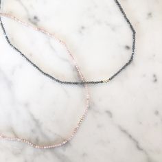 Pearl, Turquoise & Lapis Beaded Necklaces Pink Garnet, Pink Moonstone, Clean Sterling Silver, Peach Moonstone, Emerald Stone, Vermeil Jewelry, Pink Quartz, Silver Pieces, Pure Silver