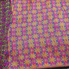 "Multi color Jacquard Fabric by the Yard, Designer Fabric, Synthetic Polyester Fabric for Art decoration, Home Decor, Fancy Bag, Purse This Attractive Kutch work Floral design in multicolor is just enough to make your project colorful. This is beautiful and elegant fabric slightly thicker than other brocade fabric. You can use this fabric to make Blouses, Jackets, Crafting, Clutches or Boho Bags, Embellish your clothes, Pillows, Drapery, Home Decor, Outdoor, Quilting, Sewing, General Upholstery, Multicolor Festive Fabric For Navratri, Pink Bohemian Saree With Traditional Patterns, Unstitched Multicolor Fabric For Navratri, Bohemian Multicolor Festival Dupatta, Bohemian Festival Dupatta With Printed Motifs, Bohemian Red Dupatta With Printed Motifs, Red Bohemian Dupatta With Printed Motifs, Multicolor Saree With Woven Motifs For Traditional Ceremonies, Multicolor Fabric With Motifs For Navratri