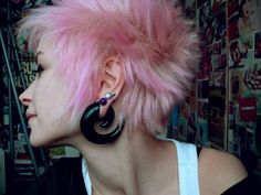 Weird Girl, Piercing Inspo, Awesome Tattoos, Punk Hair, Digital Closet, Funky Hairstyles, Character Inspo