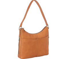 Refined and sophisticated, this leather hobo shoulder bag boasts room for all your necessities. From LeDonne. Elegant Everyday Hobo Bucket Bag, Elegant Hobo Shoulder Bag For Everyday Use, Versatile Hobo Bag With Leather Lining, Elegant Hobo Satchel With Adjustable Strap, Elegant Hobo Travel Bag, Elegant Hobo Bag For Travel, Classic Hobo Bag With Zipper Closure For Everyday Use, Elegant Hobo Satchel With Removable Pouch, Elegant Hobo Shoulder Bag With Removable Pouch