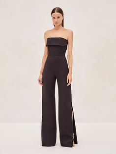 Our Kaye Jumpsuit is the perfect choice for any occasion. Featuring a square neckline, straight leg, and classic chest flap, this timeless piece will last for seasons to come. For Seasons, Jumpsuit Elegant, Square Necklines, Black Jumpsuit, Square Neckline, Timeless Pieces, Jumpsuit Romper, Straight Leg, Jumpsuit