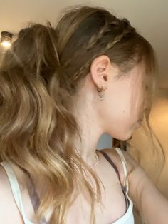 Morning Before School, Intricate Hairstyles, Simple Hairstyle, Ponytail Hairstyle, Friends Hair, Before School, Mind Blowing, Hairstyle Ideas, Design Ideas