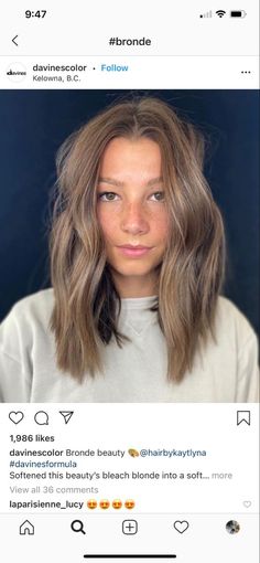 Mousy Brown Hair, Light Brunette Hair, Brown Hair Inspo, Bronde Hair, Blonde Hair Inspiration, Hair Color And Cut, Hair Inspiration Color, Hair Inspo Color, Light Brown Hair