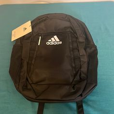 Adidas, Backpack, New With Tags, Never Used Or Worn Spacious, Multiple Pockets, Adorable, Great Quality And Condition Black Backpack With Removable Pouch For Outdoor Activities, Black Backpack With Removable Pouch For Outdoor, Sporty Bags With Adjustable Strap For Students, Black Standard Backpack For Back To School, Casual Black Backpack With Removable Pouch, Adidas Backpack For Students, Adidas Backpack For Outdoor Activities, Adidas Sporty Backpack For Students, Adidas Bags For Daily Use And Back To School