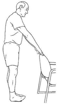 Chair_Exercise_Sheet2-ankle-bend Improve Balance Exercises, Sciatica Stretches