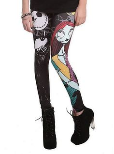 Nightmare before Christmas!!! The Night Mare Before Christmas, Nightmare Before Christmas Jack Sally, Jack Y Sally, The Nightmare Before Christmas Jack, Tim Burton Movie, Nightmare Before Christmas Jack, Christmas Leggings, Jack And Sally