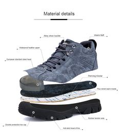 Safety Footwear Standards The Teenro meets or exceeds all safety requirements. Winter Boots Work, Safety Shoes Men, Product Knowledge, Steel Shoes, Boots Comfortable, Winter Work, Work Boots Men, Safety Boots, Leather Gifts