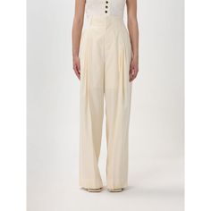 Spring/Summer 2024 Bottega Veneta Pants Woman Yellow Cream Size Type: It Sku: Gig-771675v3ys0 ~ 7098 Welcome To The Official Luosophy Poshmark Closet! Luosophy Is A Luxury Brand Reselling Company Founded In San Diego, Ca From 2016. All Our Products Are Imported From Italy And Sold In The Usa. We Do Our Best To Provide High Fashion, Luxury Items At Affordable Prices. We Guarantee All Our Products Are 100% Authentic. Shop With Us And You Will Forget About Shopping At Department Or Brand Name Store Crepe Trousers, Pants Woman, Cream Pants, Studio Nicholson, Yellow Cream, How To Slim Down, Spring 2023, Shirt Accessories, Woman Colour