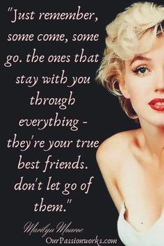 marilyn monroe quote about love and life