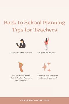 back to school planning tips for teachers