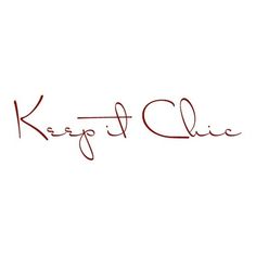 the word kersty and dixie written in red ink