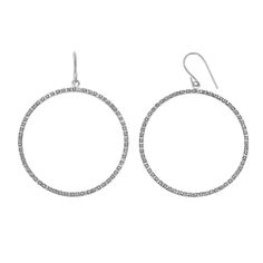 Make a fashion statement with these Diamond Fascination diamond accent round hoop earrings. Click on this JEWELRY & WATCHES GUIDE to learn about fit, styles, materials and more! Make a fashion statement with these Diamond Fascination diamond accent round hoop earrings. Click on this JEWELRY & WATCHES GUIDE to learn about fit, styles, materials and more! FEATURES Total weight: 1.6 g Backings: wire Metal: 14k white gold Plating: 14k white gold Finish: polished Packaging: boxedDIAMOND DETAILS Total Sterling Silver Halo Hoop Earrings, Fine Jewelry Hoop Earrings For Evening, Modern Hoop Jewelry For Evening, Modern Sterling Silver Hoop Diamond Earrings, Classic Round Hoop Earrings For Evening, Fine Jewelry Round Hoop Earrings With Halo Design, Modern Hoop Jewelry With Halo Design, Modern Round Hoop Earrings With Pave Setting, Modern Hoop Halo Jewelry