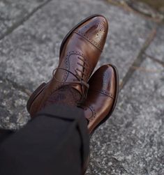 Dark Brown Oxford Shoes, Mens Formal Outfits, Brown Formal Shoes, Brown Oxford Shoes, Mens Footwear, Brown Oxfords, Best Shoes For Men, United State, Wingtip Oxford