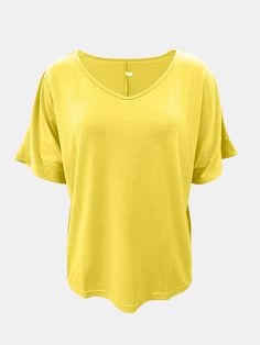 Features: Basic style Sheer: Opaque Stretch: No stretch Material composition: 100% polyester Care instructions: Machine wash cold. Tumble dry low. Imported Size US Bust Top Length Sleeve Length S 2/4 39.4 24.4 12.4 M 6 40.9 24.8 12.6 L 8 42.5 25.2 12.8 XL 10 44.1 25.6 13 2XL 12 45.7 26 13.2 3XL 14 47.2 26.4 13.4 About Us: Welcome to Lizzie's! We hope you find unique pieces you'll love for years! We've been in the fashion business since 2016. You'll love our products and more importantly you'll l Junior Hoodies, Boho Shirts, Scoop Neck Tee, Knitted Coat, Trendy Tee, Boho Stil, Trendy Tshirts, Cardigan Tops, Basic Style