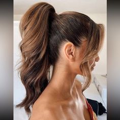 Super Cute And Stylish Ships In 5-10 Business Days Wedding Ponytail, High Ponytail Hairstyles, Guest Hair, Wedding Guest Hairstyles, Fake Hair, Hair Ponytail Styles, Penteado Cabelo Curto, Ponytail Styles, Easy Hairstyles For Long Hair