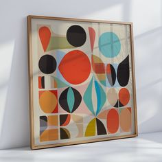 Mid Century Modern Art Print Abstract Gift for Design Lovers Retro Home Decor. Experience a splash of the past with this Mid-Century Modern Art Print, perfect for adding a retro vibe to any space. Its abstract geometric shapes and rich, warm color palette evoke a nostalgic yet timeless feel, making it an ideal accent for both home and office. ✅ 𝗛𝗜𝗚𝗛 𝗤𝗨𝗔𝗟𝗜𝗧𝗬 𝗙𝗜𝗡𝗘 𝗔𝗥𝗧 𝗣𝗔𝗣𝗘𝗥 * 𝐀𝐫𝐜𝐡𝐢𝐯𝐚𝐥 𝐌𝐮𝐬𝐞𝐮𝐦-𝐐𝐮𝐚𝐥𝐢𝐭𝐲 𝐏𝐚𝐩𝐞𝐫: Our posters are printed on off-white, 230 g Mid Century Modern Art Print, Abstract Geometric Shapes, Modern Art Print, Mid Century Modern Art, Retro Home Decor, Retro Home, Modern Art Prints, Retro Vibe, Matte Paper