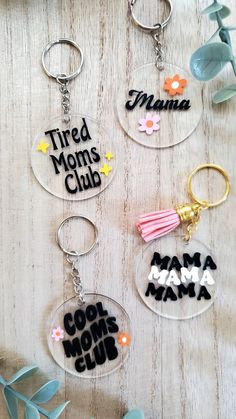 Cute Mama Keychain, Mother's Day Key Chain, Gift for Mom, Mother's Day Gift, Clear Acrylic Mom Keychain Sell With Cricut, Mom Acrylic Keychains, Mother's Day Keychain Ideas, Mom Keychain Diy, Mother’s Day Diy Gifts To Sell, Mama Keychain Acrylic, Acrylic Cricut Ideas, Mothers Day Cricut Projects To Sell, Custom Keychain Ideas