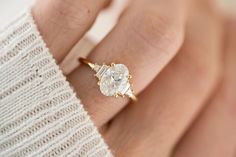 Oval Diamond Ring With Side Stones, Oval With Side Stones, Oval Ring With Side Stones, Oval Engagement Ring With Side Stones, Fairytale Engagement Rings, Rose Gold Oval Engagement Ring, Ring Inspo, Oval Diamond Ring, Tourmaline Jewelry