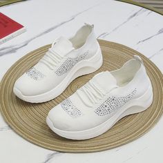 Upper Material: PUInsole Material: PUOutsole Material: RubberClosure Type: Lace-upSeason: Spring. Summer White Sneakers With Studded Outsoles For Summer, White Sneakers With Studded Rubber Outsoles For Summer, Ankle-high Synthetic Sneakers For Summer, Summer Ankle-high Synthetic Sneakers, Ankle-high Synthetic Summer Sneakers, Synthetic Ankle-high Summer Sneakers, Casual Spring Slip-on Sneakers With Studded Outsoles, White Synthetic Slip-on Sneakers For Summer, Urban Trends