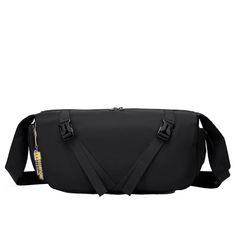 Large-Travel-Messenger-Bag-Front Functional Black Satchel For Trip, Black Large Capacity Chest Bag For Travel, Large Capacity Black Chest Bag For Travel, Large Capacity Chest Bag For Travel, Travel Camera Shoulder Bag, Large Capacity Satchel Chest Bag For Travel, Black Shoulder Bag With Luggage Sleeve For Outdoor Activities, Black Nylon Shoulder Bag For Trips, Urban Rectangular Shoulder Bag For Travel