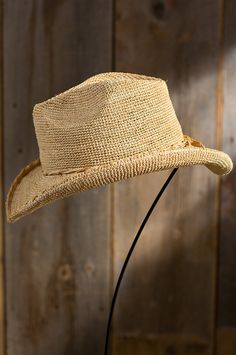 Savannah Crocheted Shapeable Raffia Hat | Overland Sheepskin Mens Dress Hats, Raffia Hat, Mens Dress, Dress Hats, Turbans, Western Style, Hat Designs, Savannah, Savannah Chat