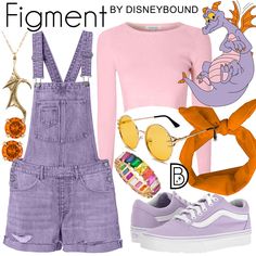 Disney Bound Outfits Summer, Disney Character Inspired Outfits, Disney Outfits Disneybound, Disney Bounding Ideas, Disneyland Costumes, Figment Disney, Riverdale Outfits