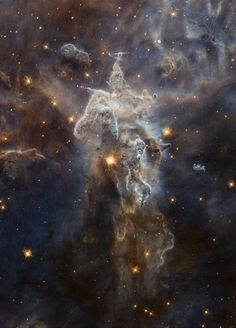 an image of the star forming region in space