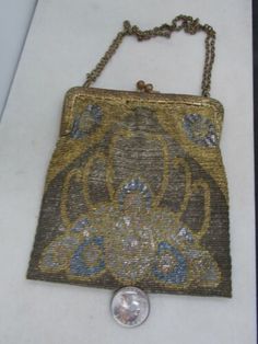 ANTIQUE VICTORIAN STEEL BEAD PURSE AS IS 195 GRAMS MADE IN FRANCE | eBay Victorian Bag, Bead Purse, Very Bad, Beaded Purses, Antique Victorian, Beautiful Patterns, Made In France, Purse, France