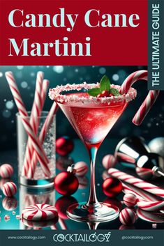 candy cane martini cocktail recipe book