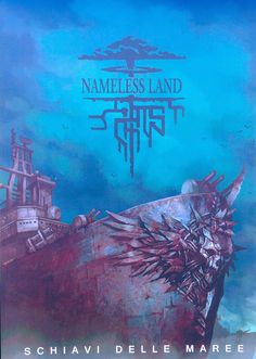 the cover art for nameless land