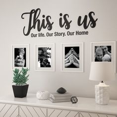 this is us our life our story our home wall decal