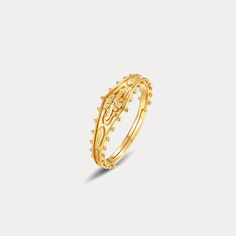 Add a timeless touch to any ensemble with this stylish Antique Cross Ring! Featuring a classic, antique design with a delicate cross figure, it's perfect for adding a classic aesthetic to any look. Plus, it's sure to become a treasured piece of jewelry in your collection for years to come! DETAILS Plating: 10K Gold Materials:  10 K Gold on  Silver Size: Adjustable Silver Weight:  1.7g Gold Cross Rings For Wedding, Elegant Gold Cross Ring, Elegant Adjustable Cross Rings, Elegant Cross-shaped Adjustable Rings, Pearl Gifts, Enamel Necklaces, Cross Ring, Antique Design, Gold Plated Rings