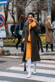 Street style fashion / fall outfit inspiration / winter outfits #outfit #street style